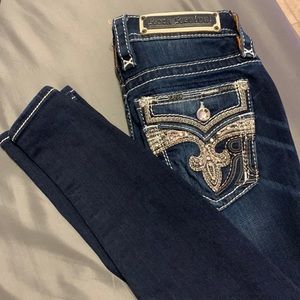Rock Revival Mid-rise Skinny